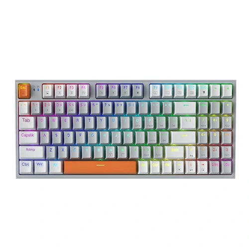 Teclado Mecânico Sem Fio, Machenike K500W.