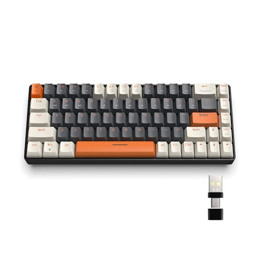 Teclado Mecânico Sem Fio, YINDIAO K68.