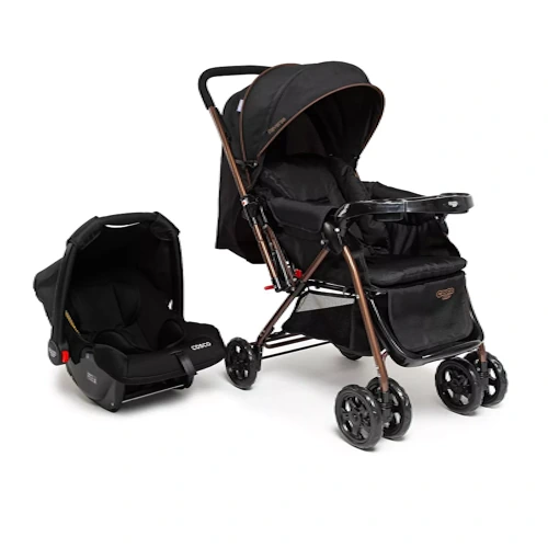 Carrinho de Bebê, Travel System Reverse Duo da Cosco Kids.